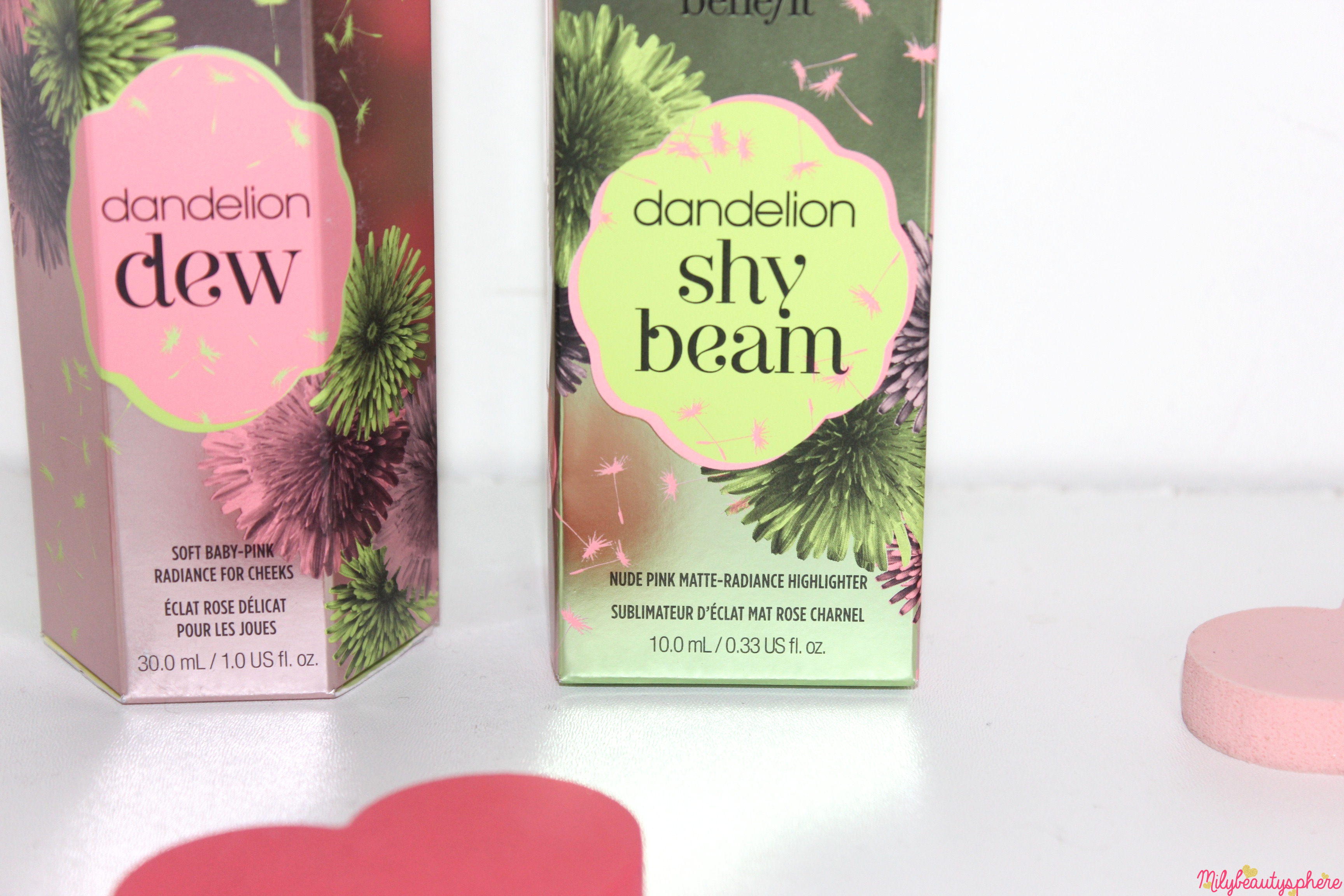 Dandelion Nude Pink Make Up Benefit Milybeautysphere